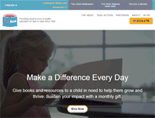 Tablet Screenshot of firstbook.org